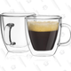 Double Wall Insulated Glass Mugs | $14 | Amazon Gold Box